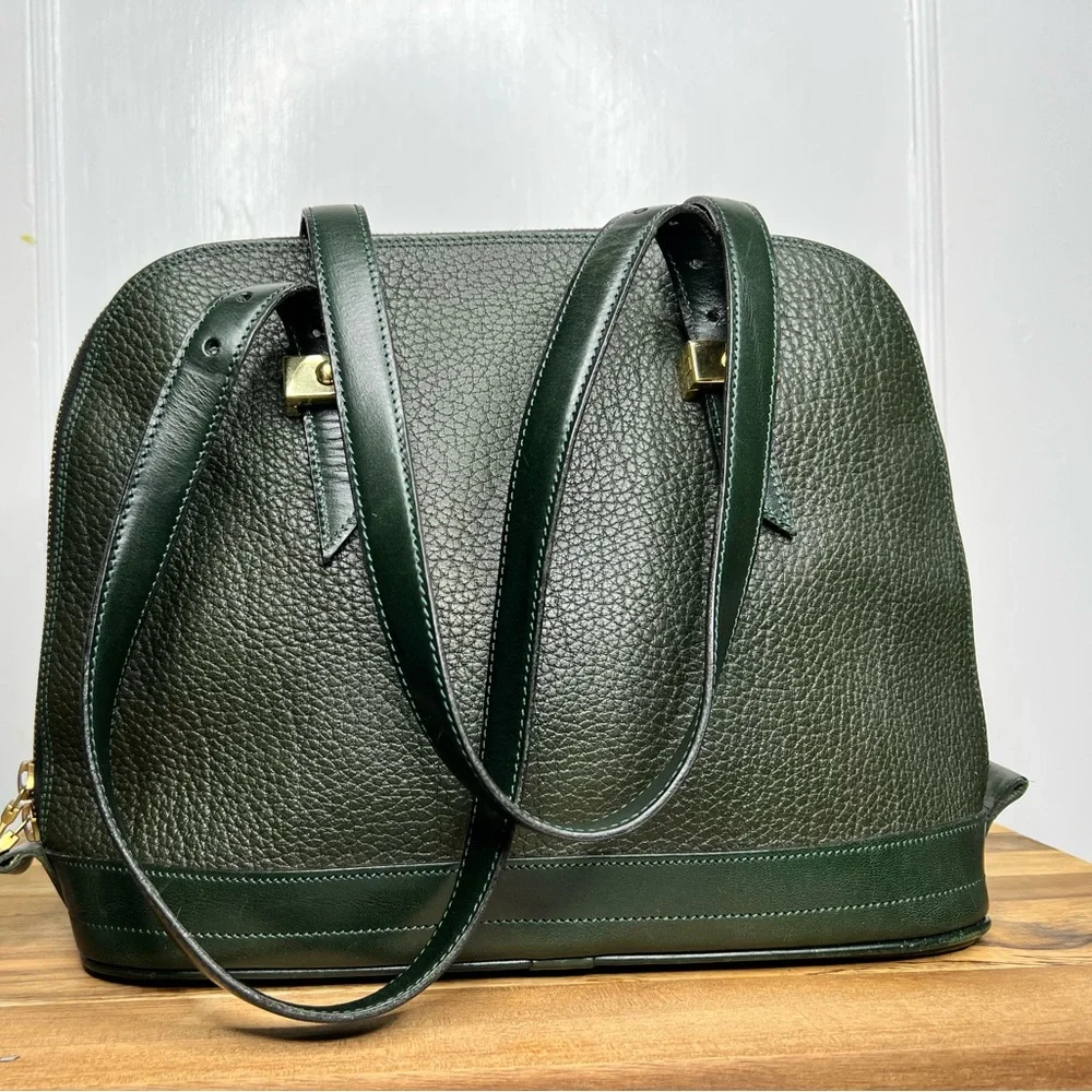 *RARE* Vintage Dooney & Bourke Metro Dome Zip Satchel - Picture 5 of 9